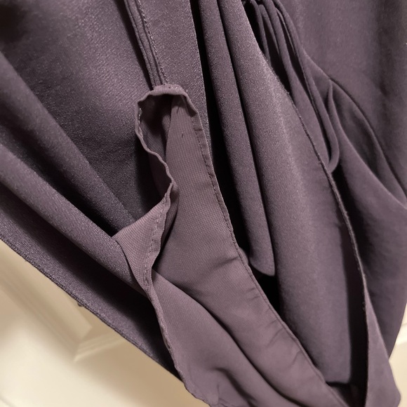 Wilfred Aritzia Sabine Dress Sleeveless Lined Purple Sz S - Picture 7 of 14